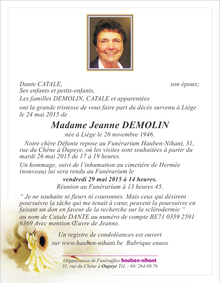 Image Annonce nécrologique