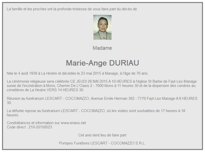 Image Annonce nécrologique