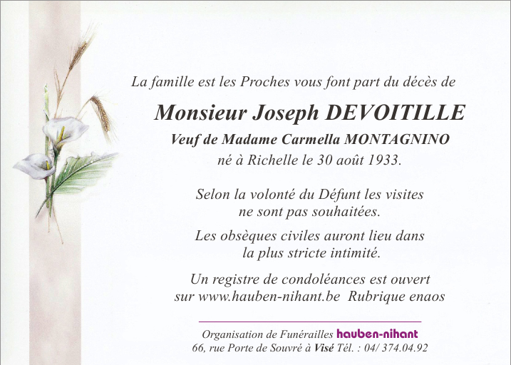 Image Annonce nécrologique