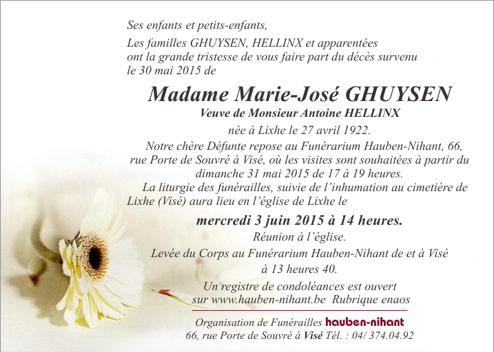 Image Annonce nécrologique