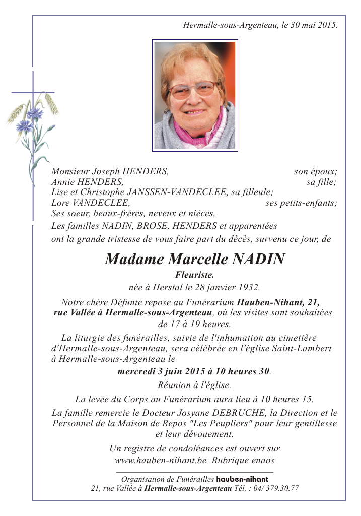 Image Annonce nécrologique