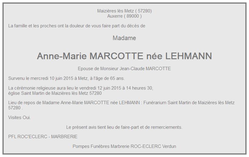 Image Annonce nécrologique