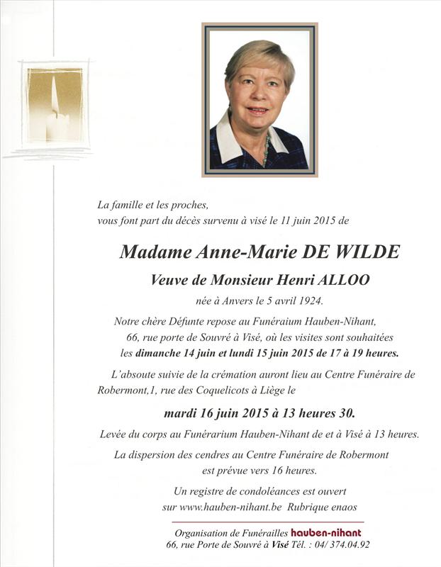 Image Annonce nécrologique