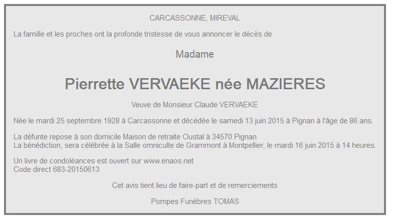 Image Annonce nécrologique