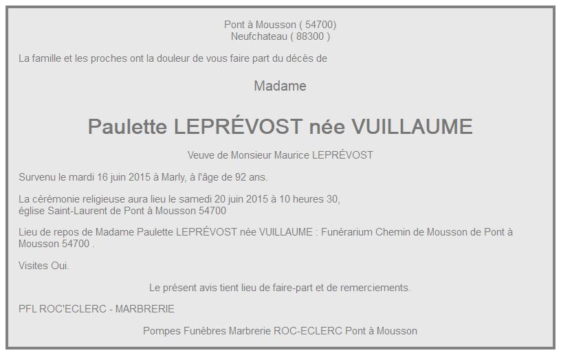 Image Annonce nécrologique