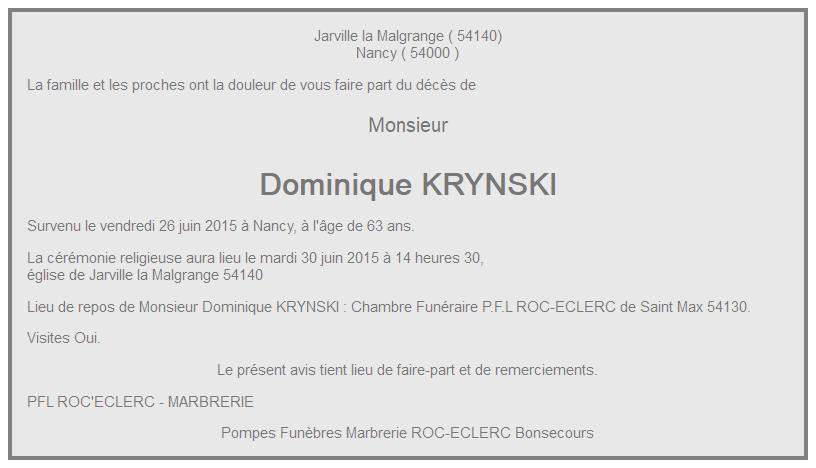 Image Annonce nécrologique