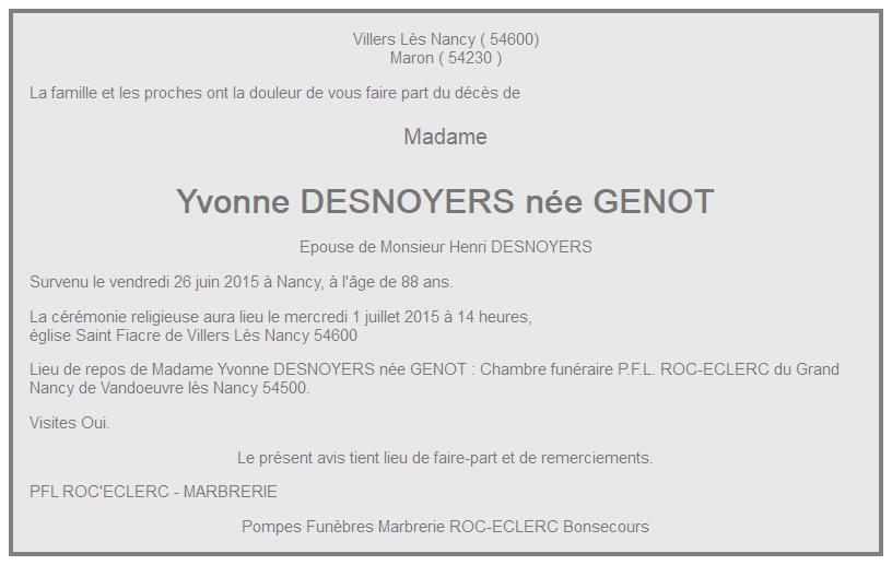 Image Annonce nécrologique