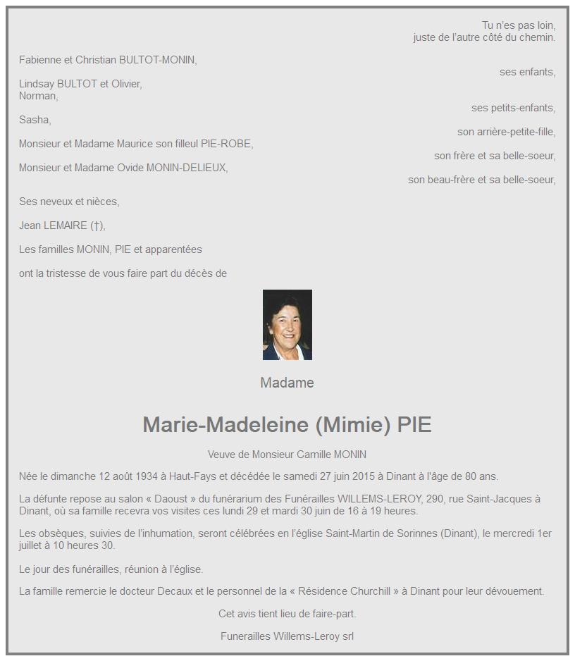 Image Annonce nécrologique