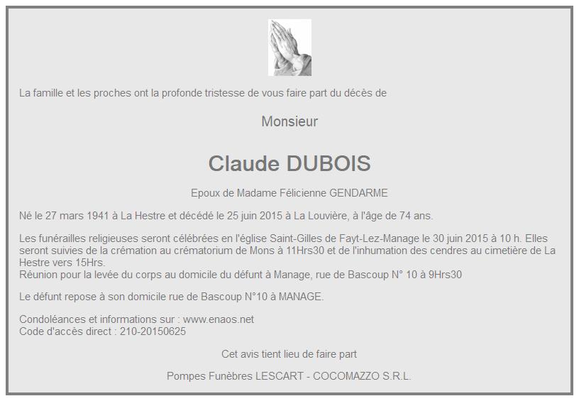 Image Annonce nécrologique