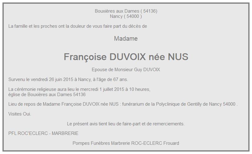 Image Annonce nécrologique