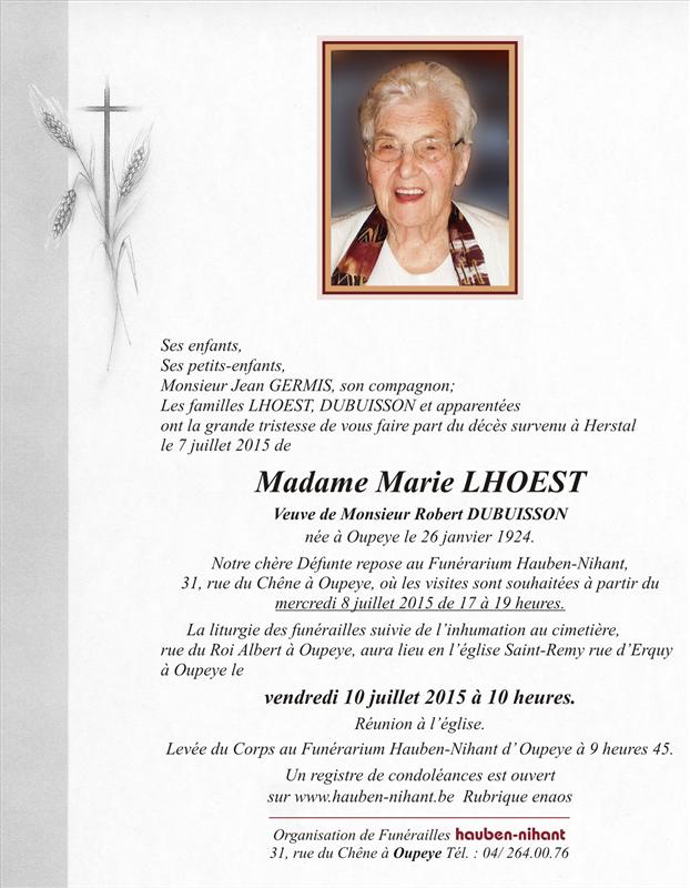 Image Annonce nécrologique