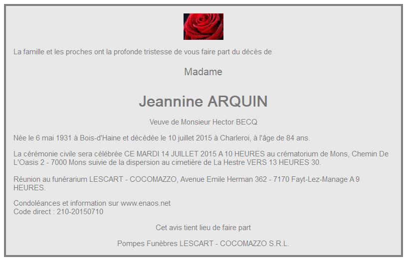 Image Annonce nécrologique