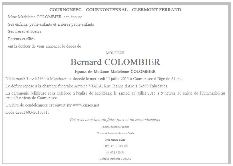 Image Annonce nécrologique