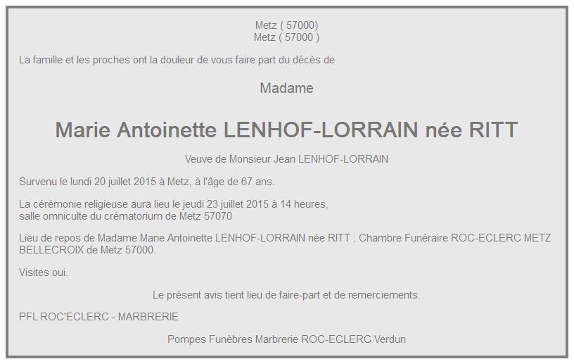 Image Annonce nécrologique