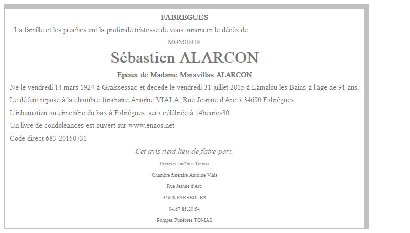 Image Annonce nécrologique