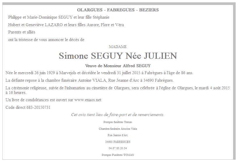 Image Annonce nécrologique