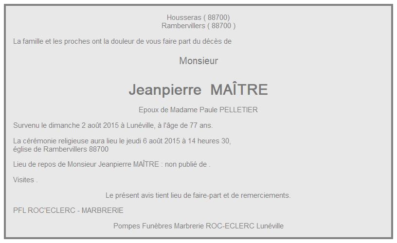 Image Annonce nécrologique