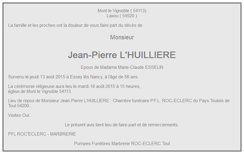 Image Annonce nécrologique