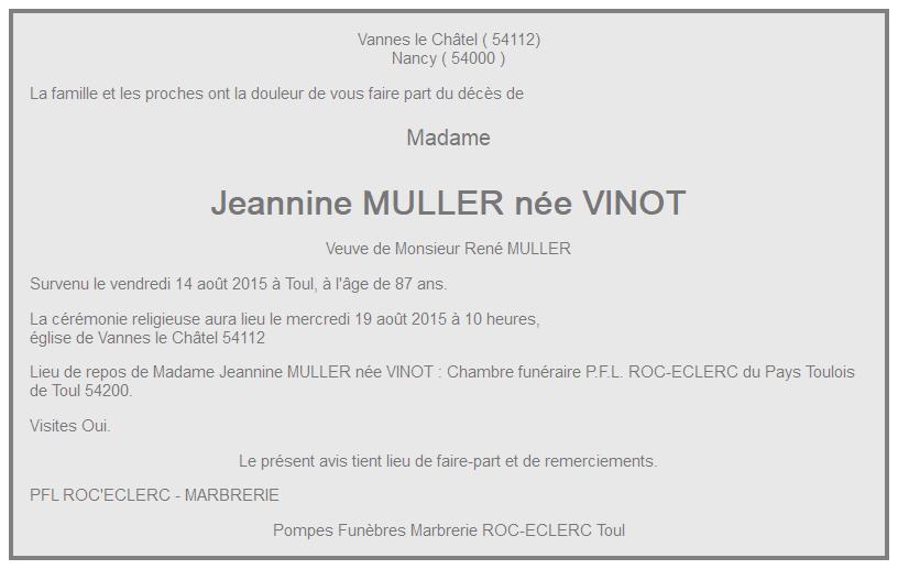 Image Annonce nécrologique