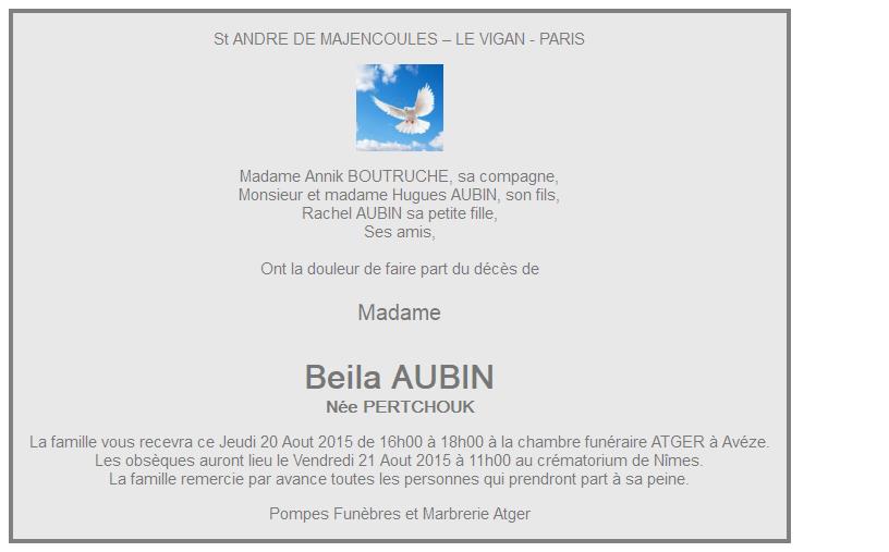 Image Annonce nécrologique