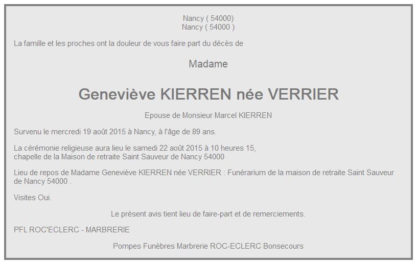 Image Annonce nécrologique
