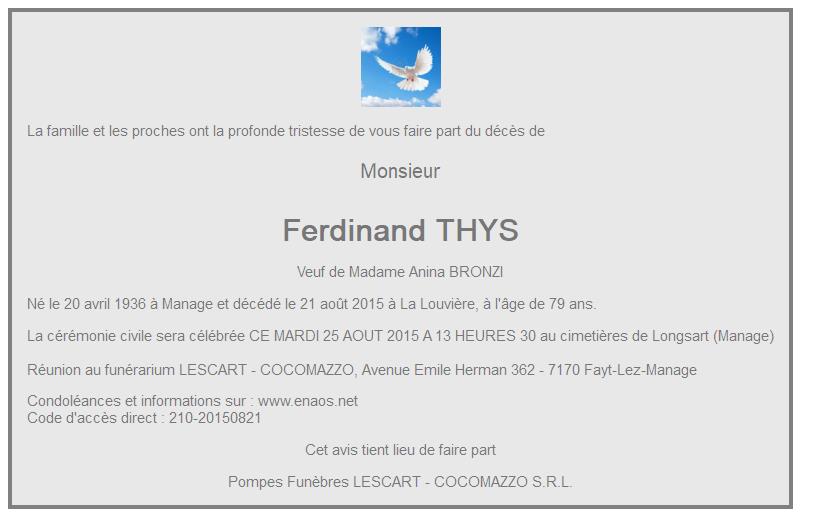 Image Annonce nécrologique