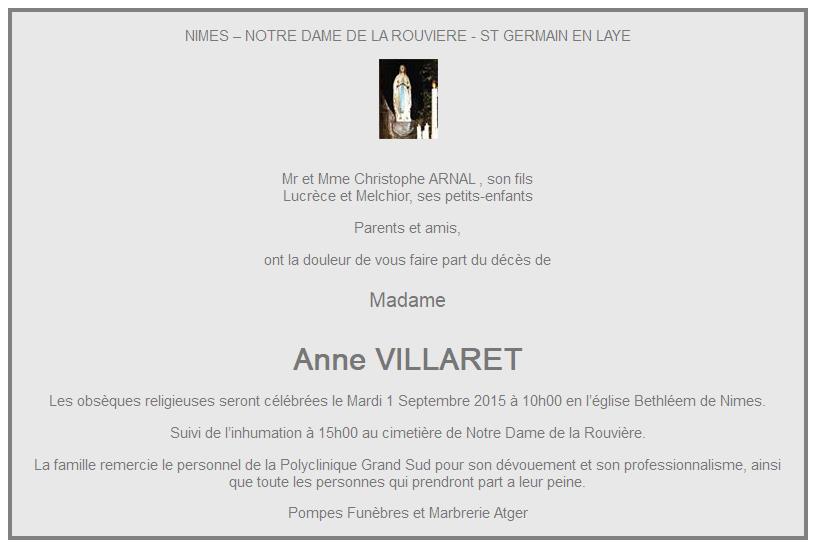 Image Annonce nécrologique
