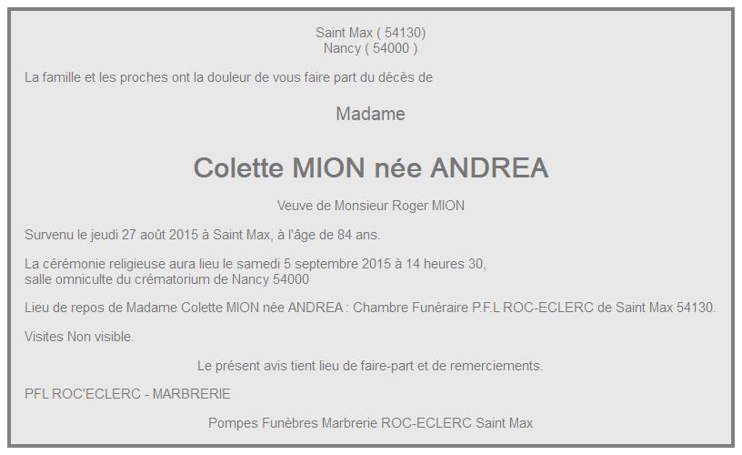Image Annonce nécrologique