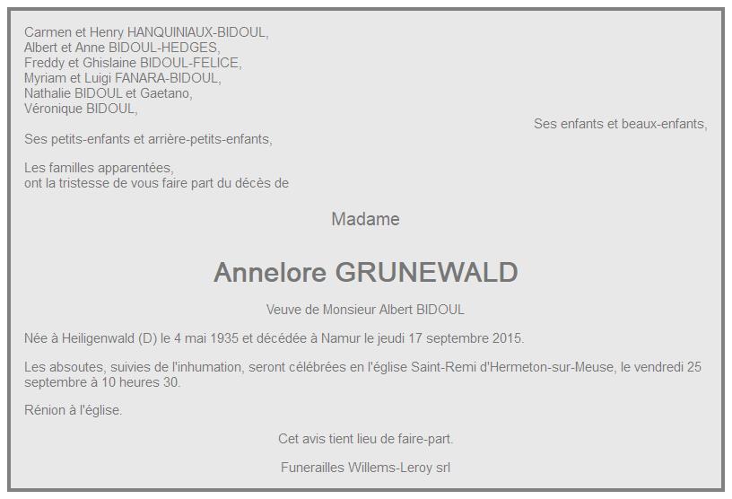 Image Annonce nécrologique