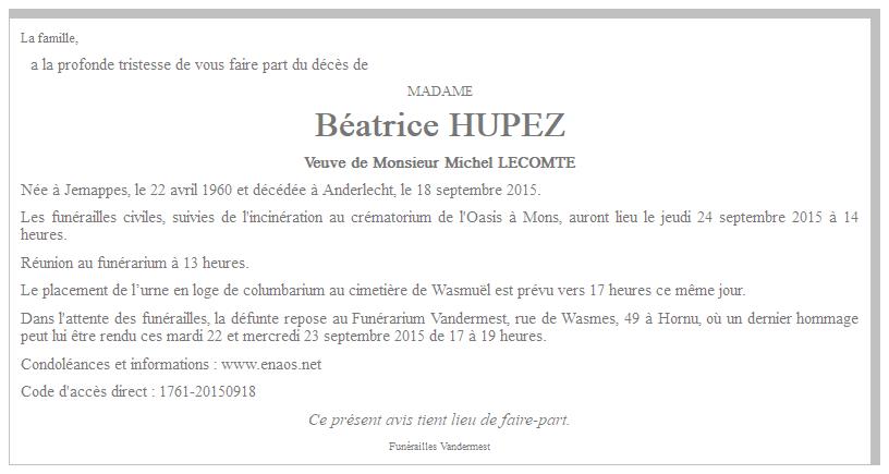 Image Annonce nécrologique
