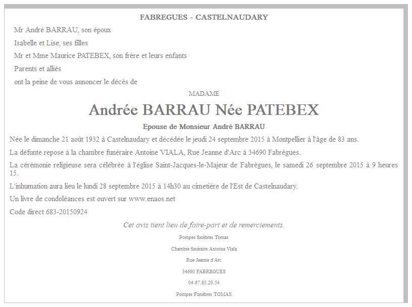 Image Annonce nécrologique