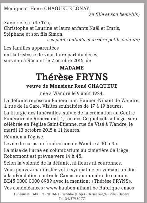Image Annonce nécrologique
