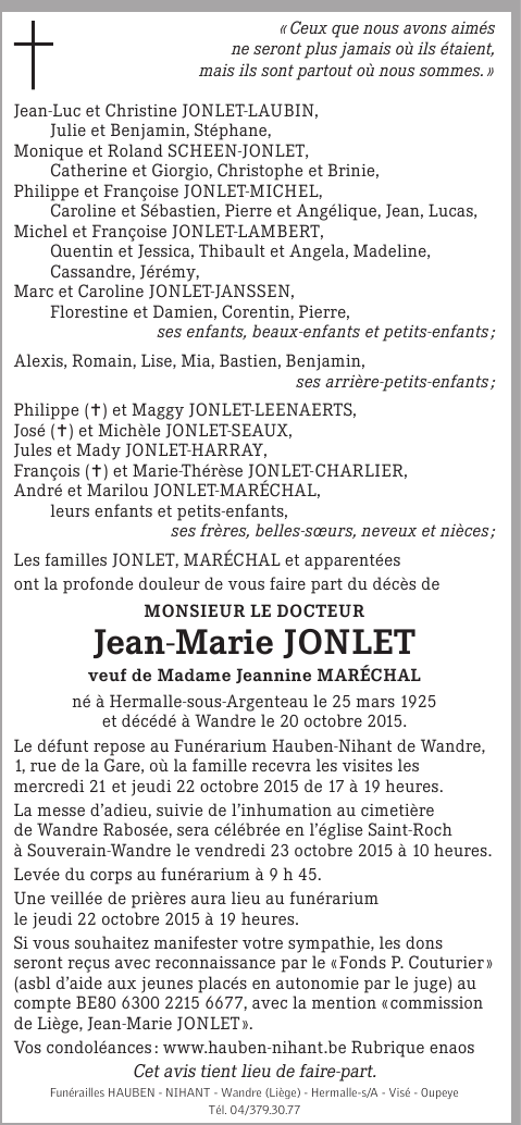 Image Annonce nécrologique