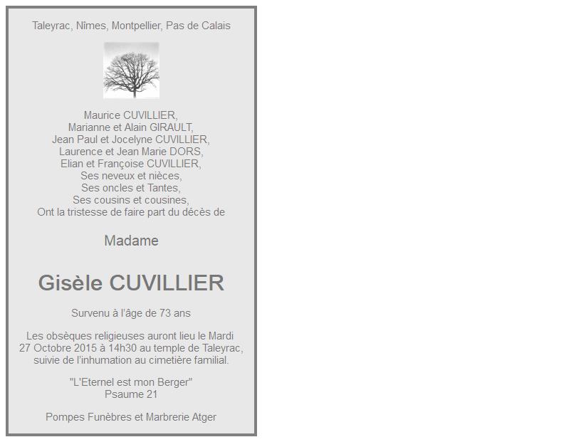 Image Annonce nécrologique