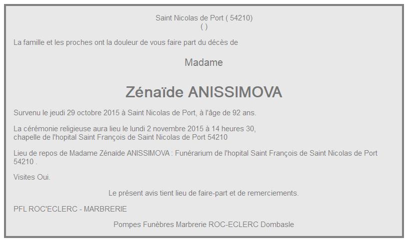 Image Annonce nécrologique
