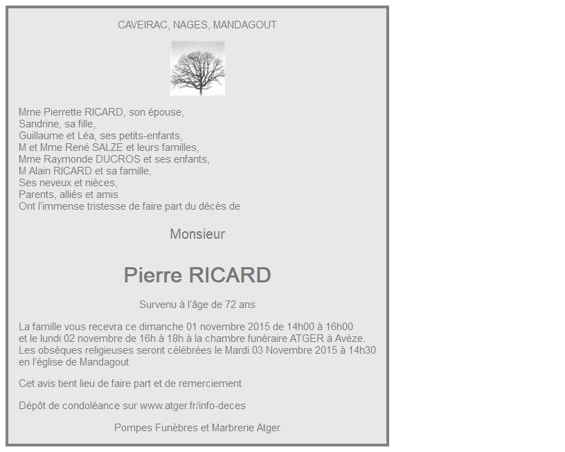 Image Annonce nécrologique
