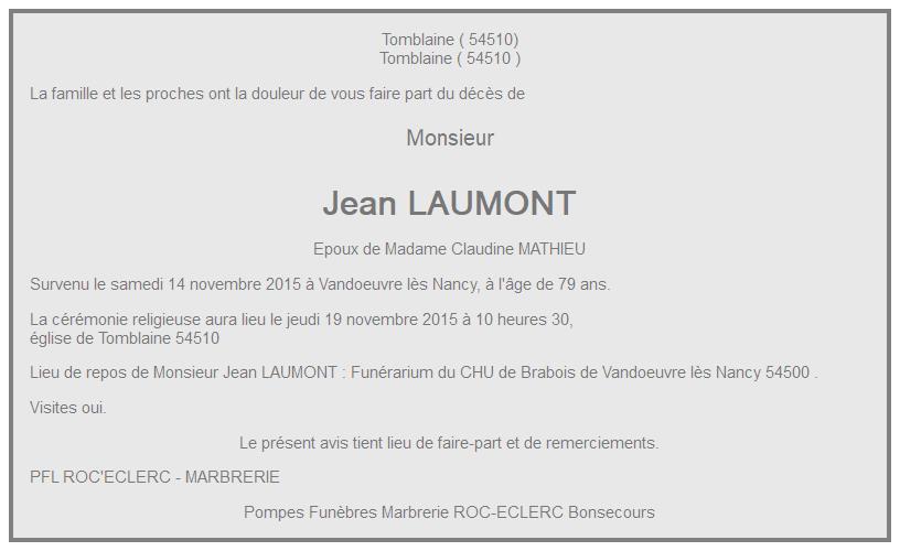 Image Annonce nécrologique