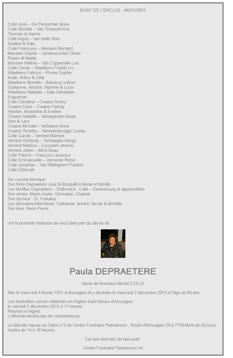 Image Annonce nécrologique