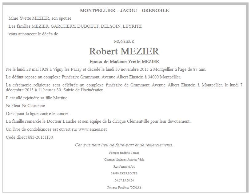 Image Annonce nécrologique