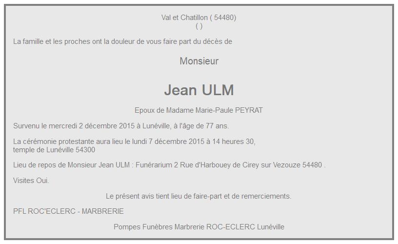 Image Annonce nécrologique