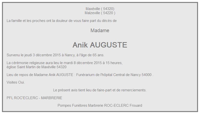 Image Annonce nécrologique