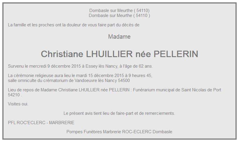 Image Annonce nécrologique