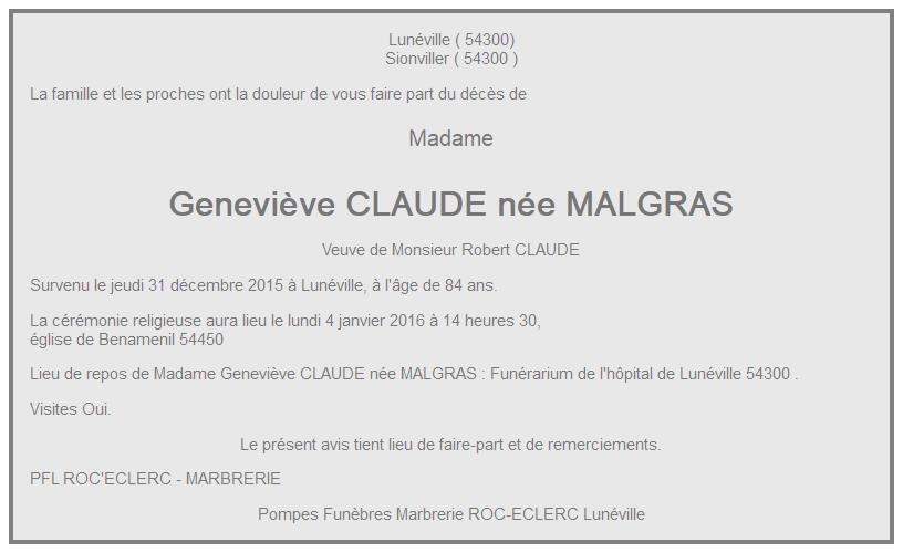 Image Annonce nécrologique