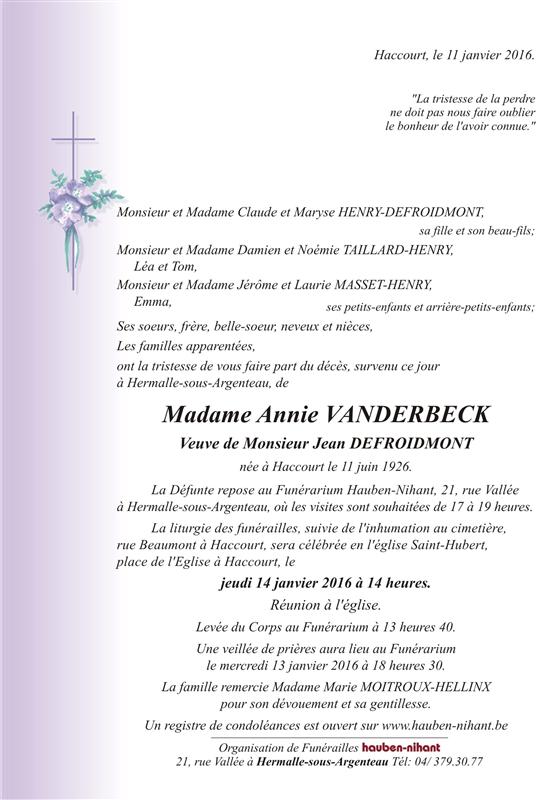 Image Annonce nécrologique