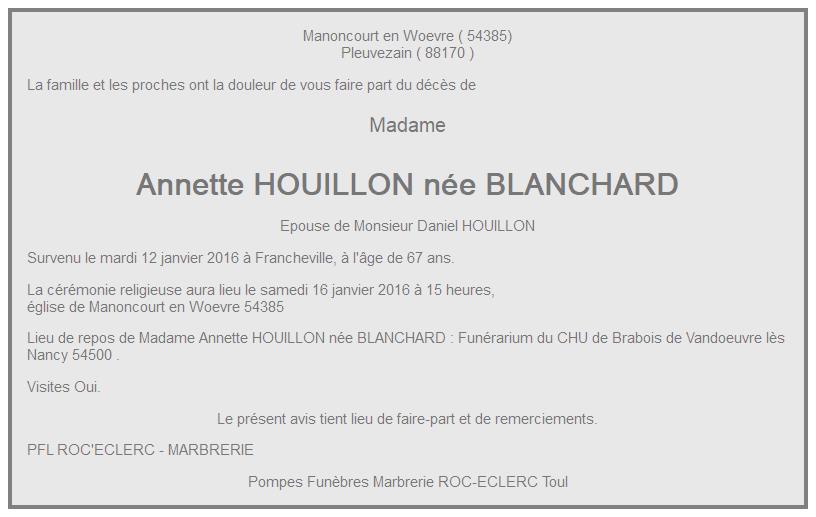 Image Annonce nécrologique