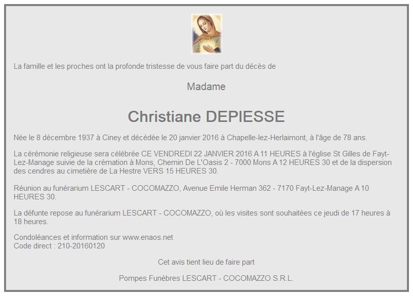 Image Annonce nécrologique