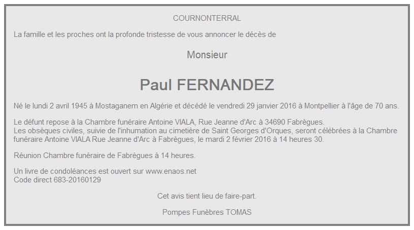 Image Annonce nécrologique