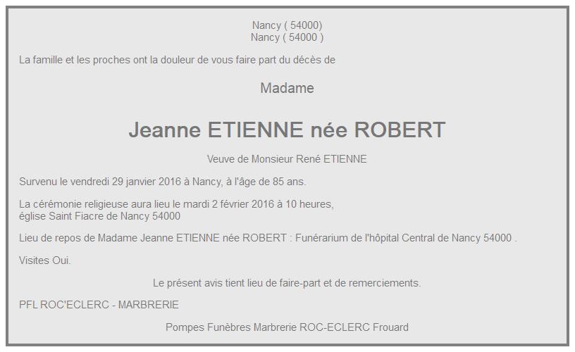 Image Annonce nécrologique