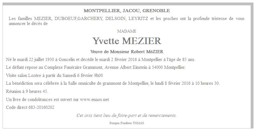 Image Annonce nécrologique