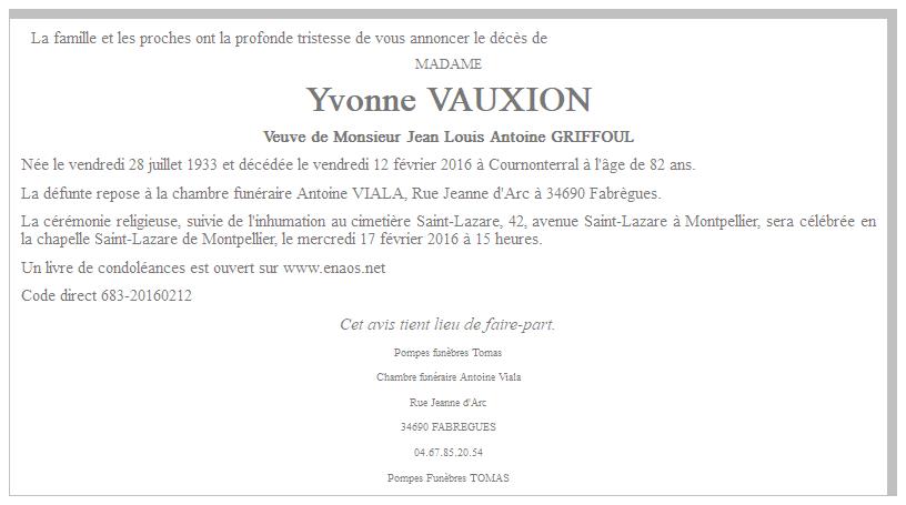 Image Annonce nécrologique